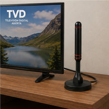 Antena HH Televisión Digital Abierta TVD Interior Coaxial con Iman - vista 4 del producto