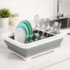 Secaplatos Silicona Plegable Lhua Blanco Multiusos Para Cocina