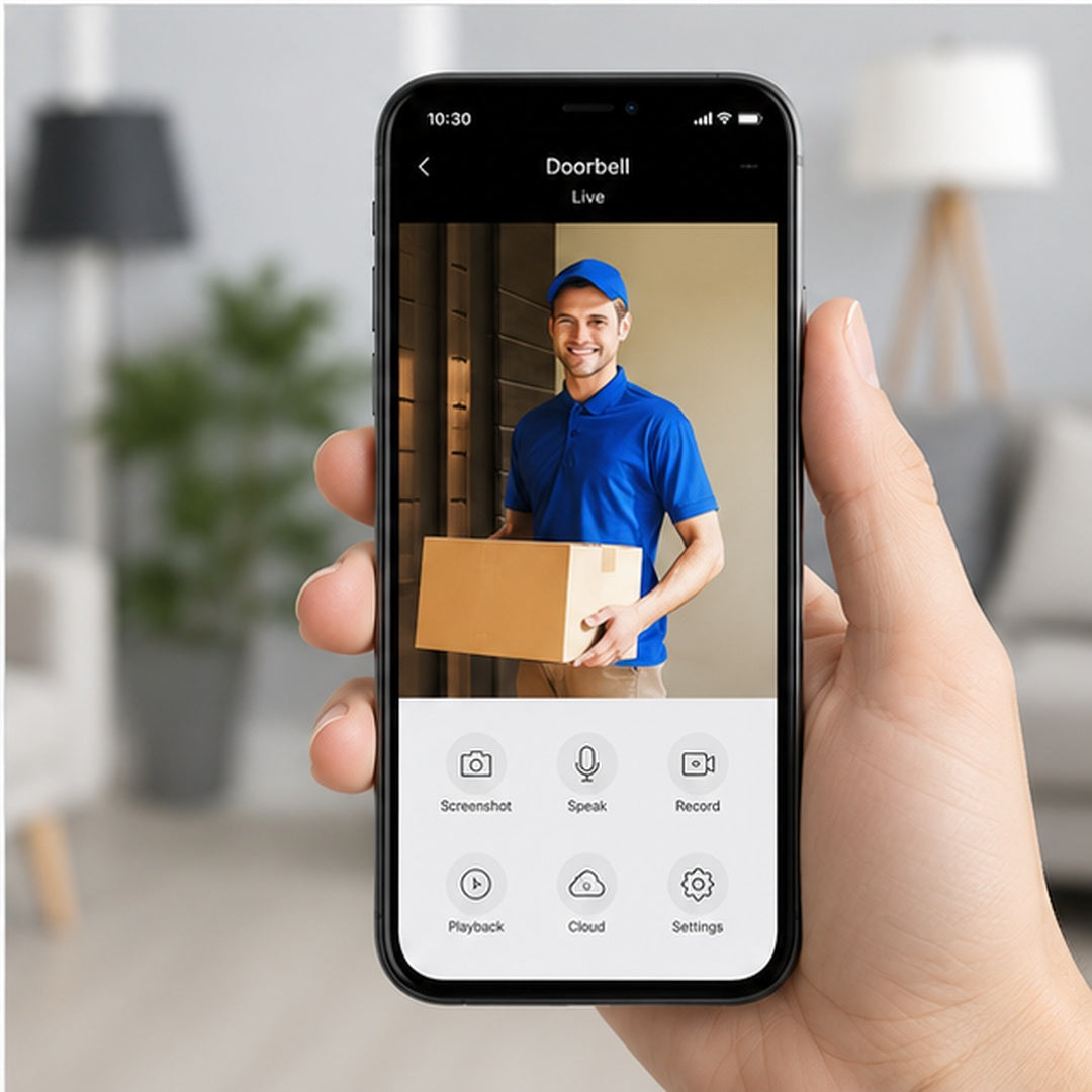 Timbre Cámara Inalámbrica Inteligente Recargable I5 - vista 4 del producto