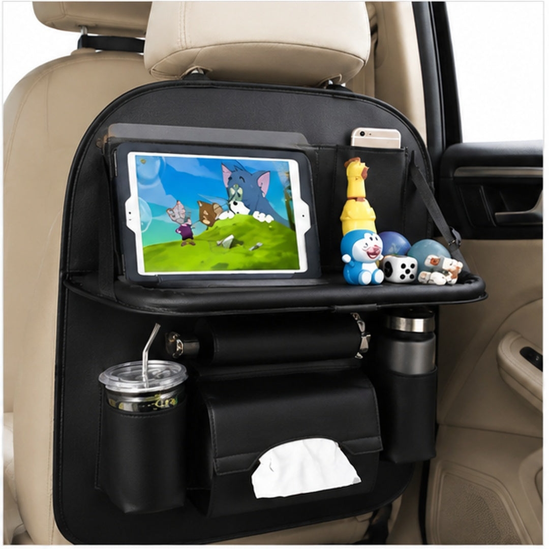 Organizador Para Respaldo Asiento Trasero De Auto Ecocuero MLV-203558 - vista 4 del producto