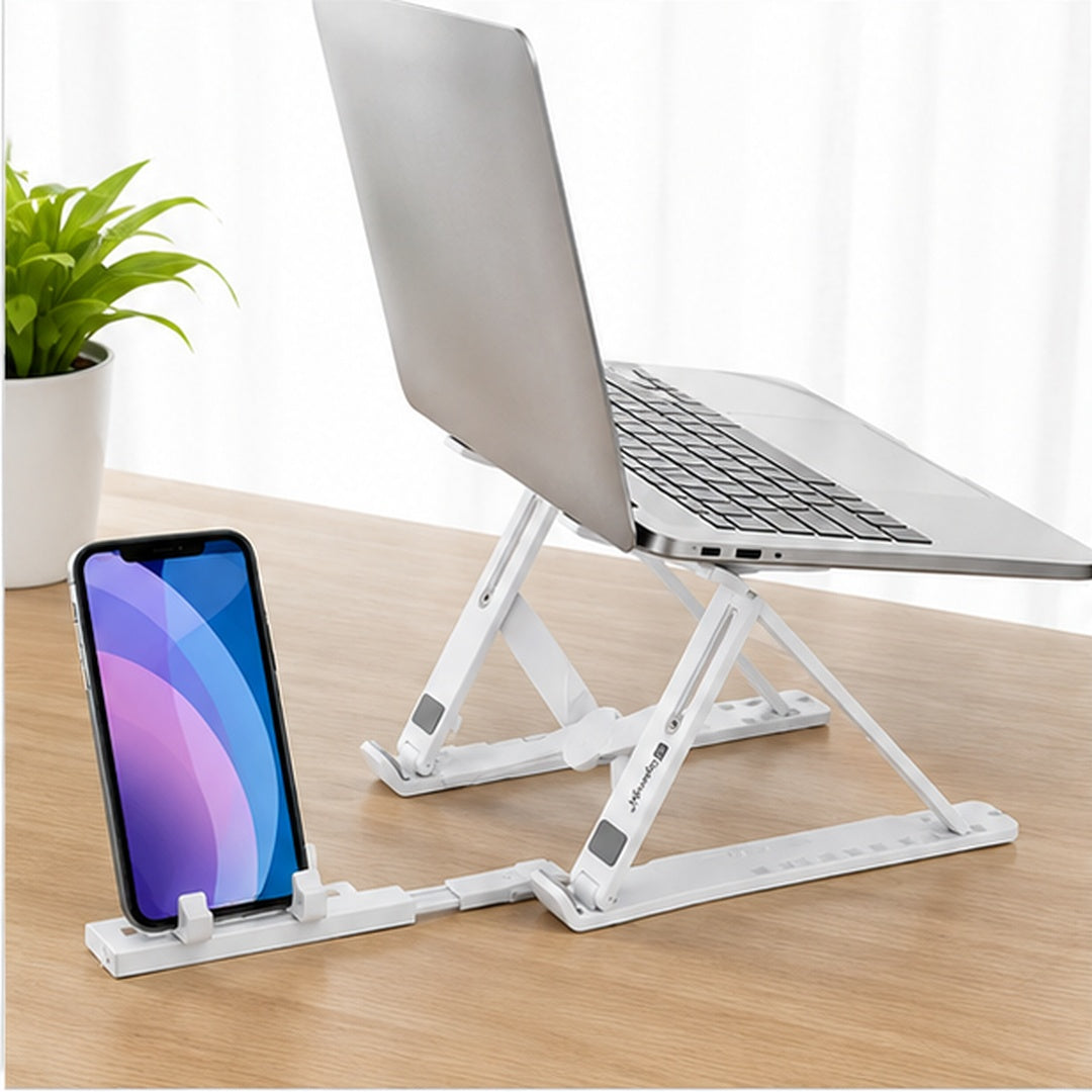 Soporte Plegable de Plastico para Computador y Telefono - vista 4 del producto