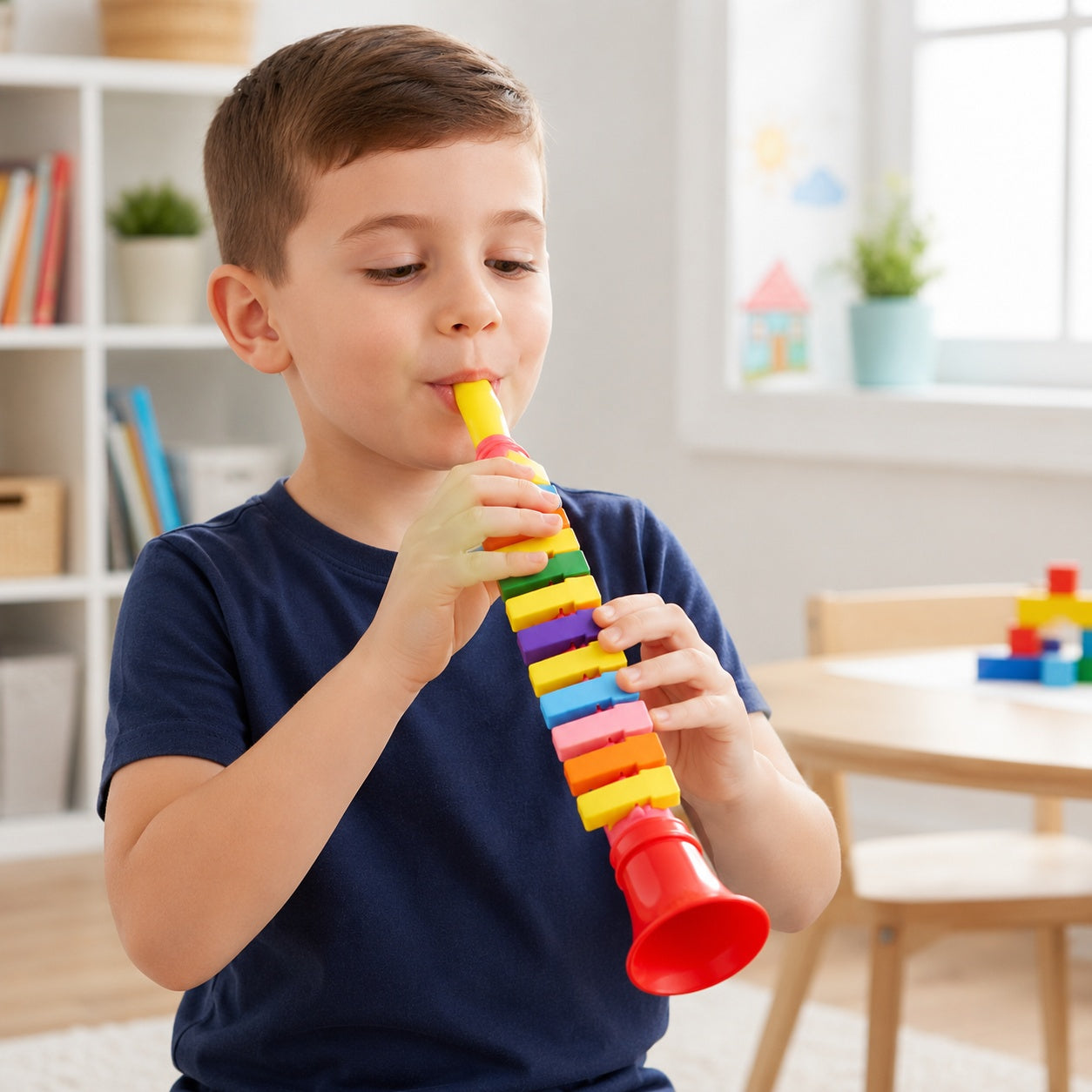 Faluta Melodica Clarinete de Viento Musical Para Niños - vista 4 del producto