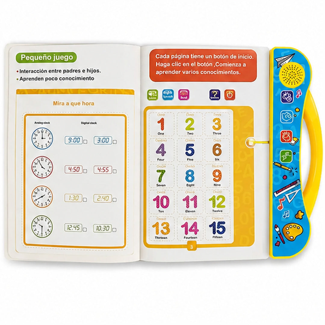 Libro De Aprendizaje Educativo Interactivo Con Sonido Para Niños - vista 4 del producto