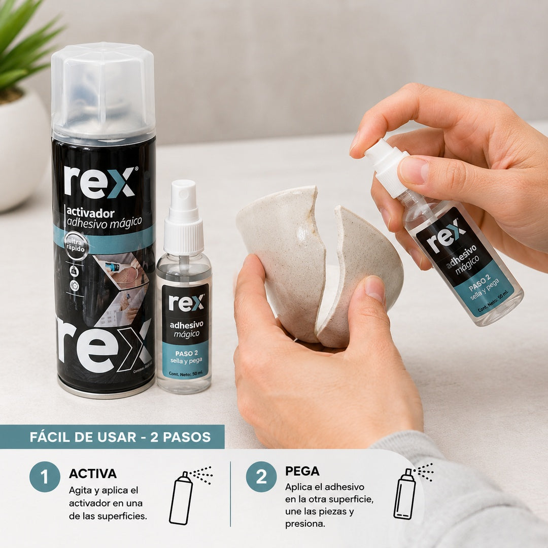 Activador Adhesivo Magico Rex 400ml - vista 4 del producto
