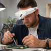Lente lupa LED ajustable con 5 monturas 9892B1