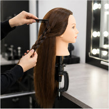 Cabeza Técnica Cabello 100% Sintético Con Soporte De Mesa - vista 4 del producto