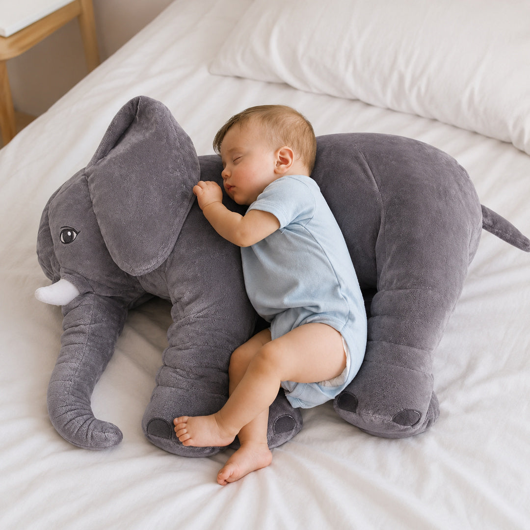 Elefante De Apego Peluche Para Bebés Y Niños - variante palo rosa