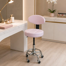 Piso Taburete Con Respaldo Modelo Exclusivo Color ROSA - vista 4 del producto
