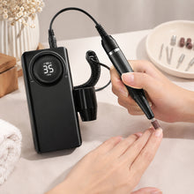 Torno para Uñas Profesional Portátil Recargable Inalámbrico NEGRO - vista 4 del producto