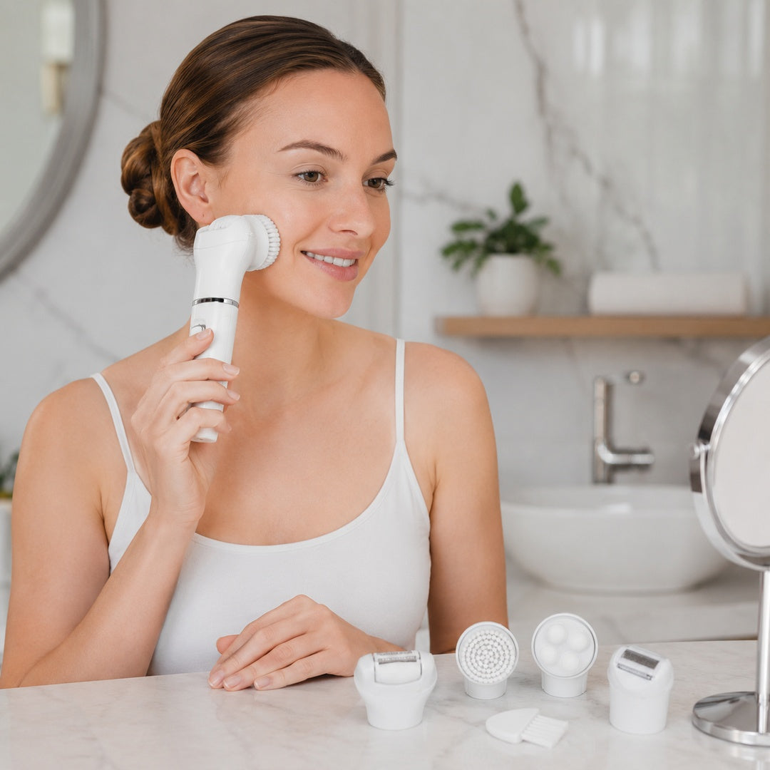 Cepillo Limpiador Masajeador Facial 5 en 1 - vista 4 del producto