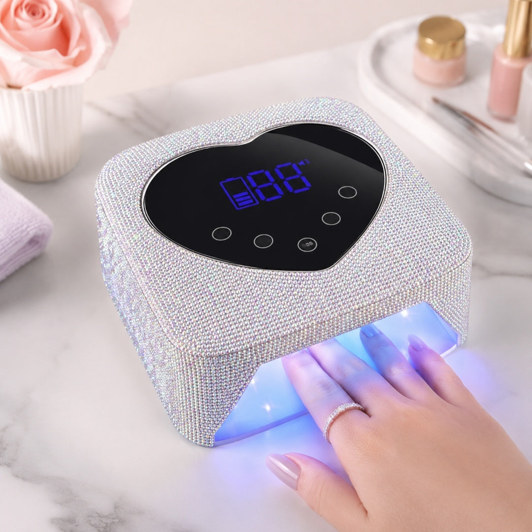 Lampara De Uñas Led Uv Recargable Inalámbrica De 72w - vista 4 del producto