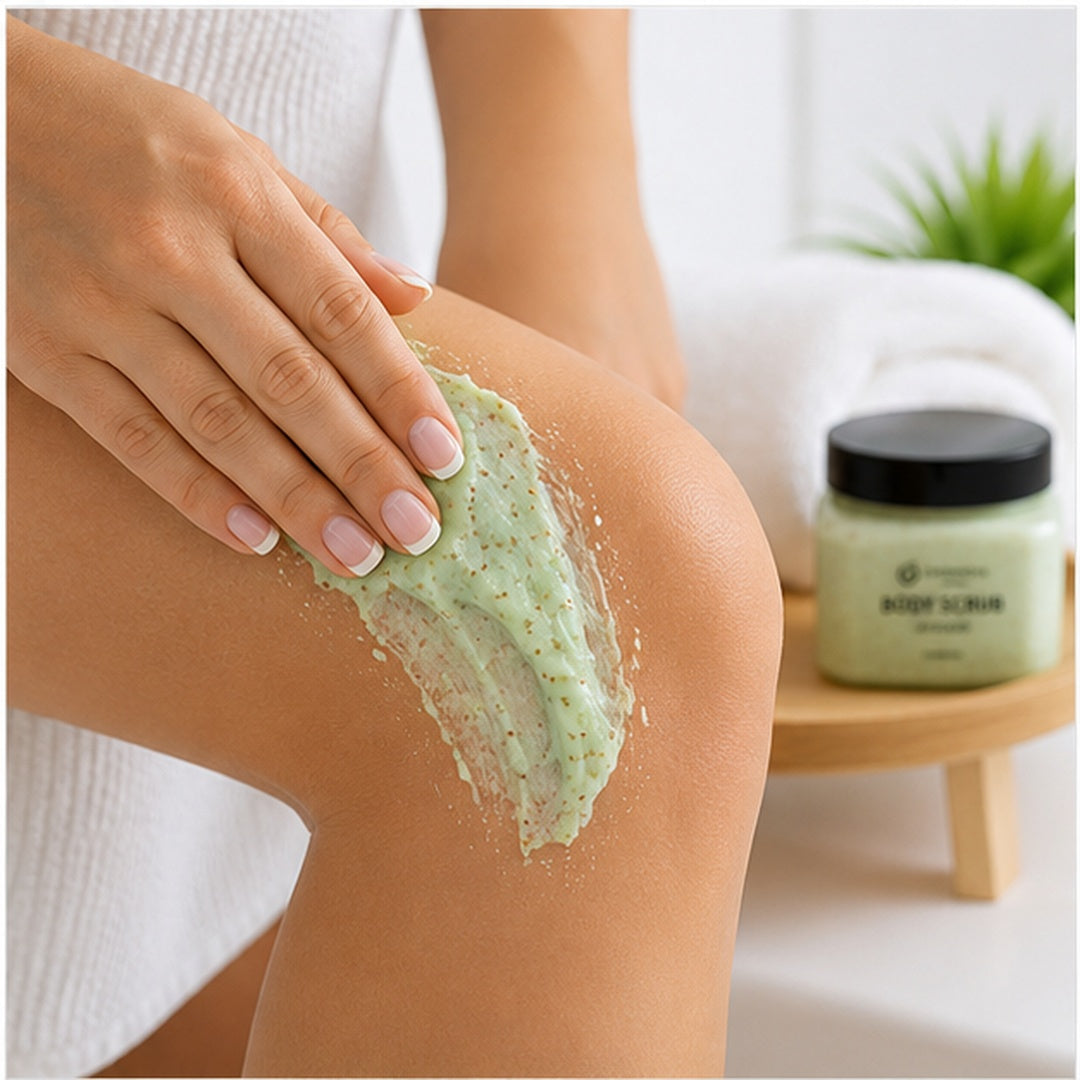 Crema Exfoliante Corporal Limpieza Profunda 450ml Cherimoya Avocado Palta. - vista 4 del producto