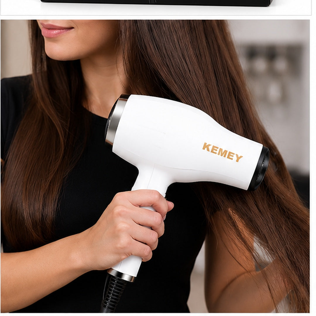 Secador De Pelo Kemey KM-6825 3500w Profesional 3 En 1 - vista 4 del producto