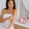 Set viajero Misucka Summer Beach color Rosa