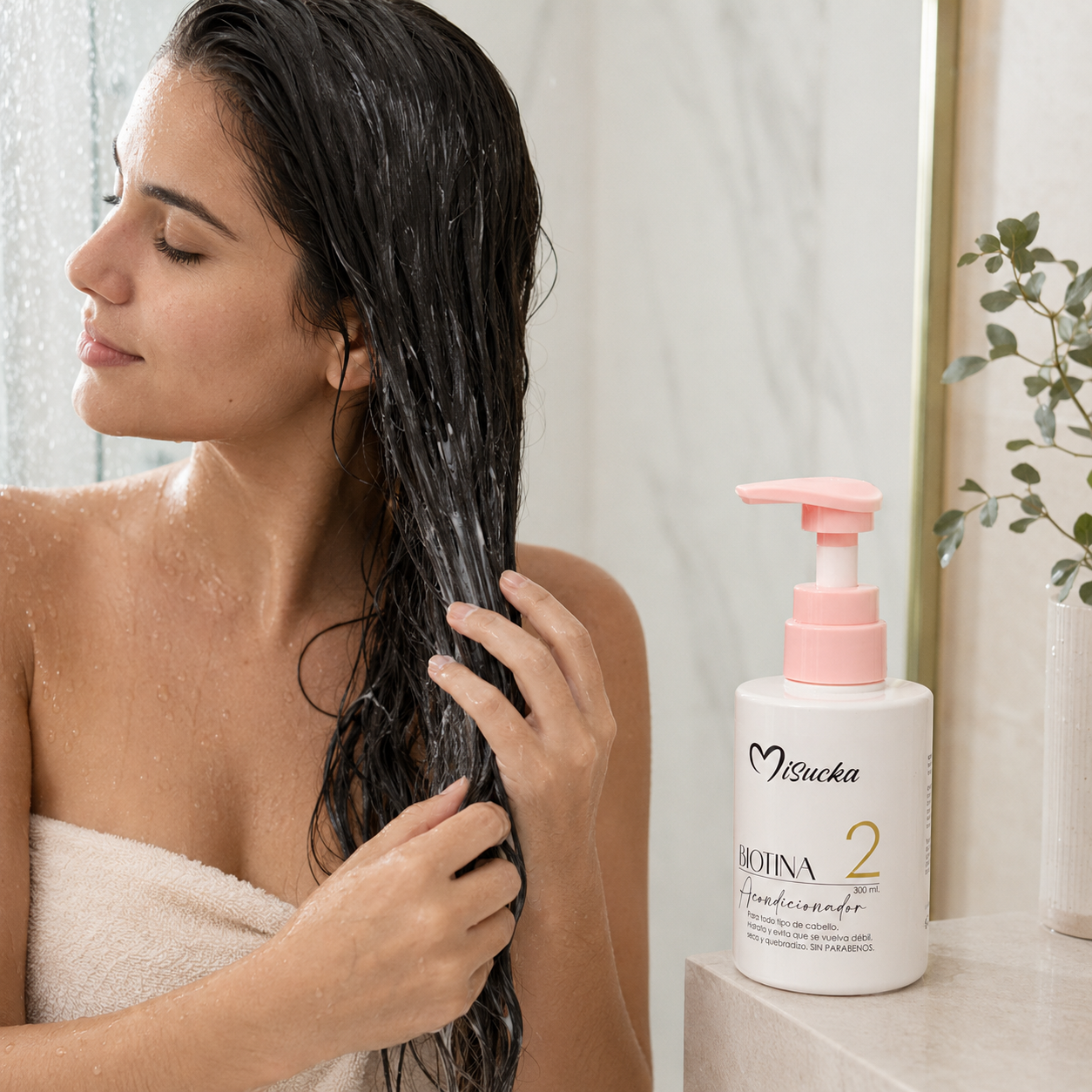 Acondicionador Misucka Biotina paso 2 - vista 4 del producto