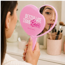 Espejo De Mano En Forma De Corazón Rosa Beauty Creations - vista 4 del producto