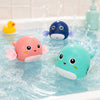 Pack 3 Juguete De Baño Acuático Ballena Bebes, Niños Y Niñas