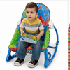 Mecedora Infantil 2 en 1 con Vibración y Juguetes