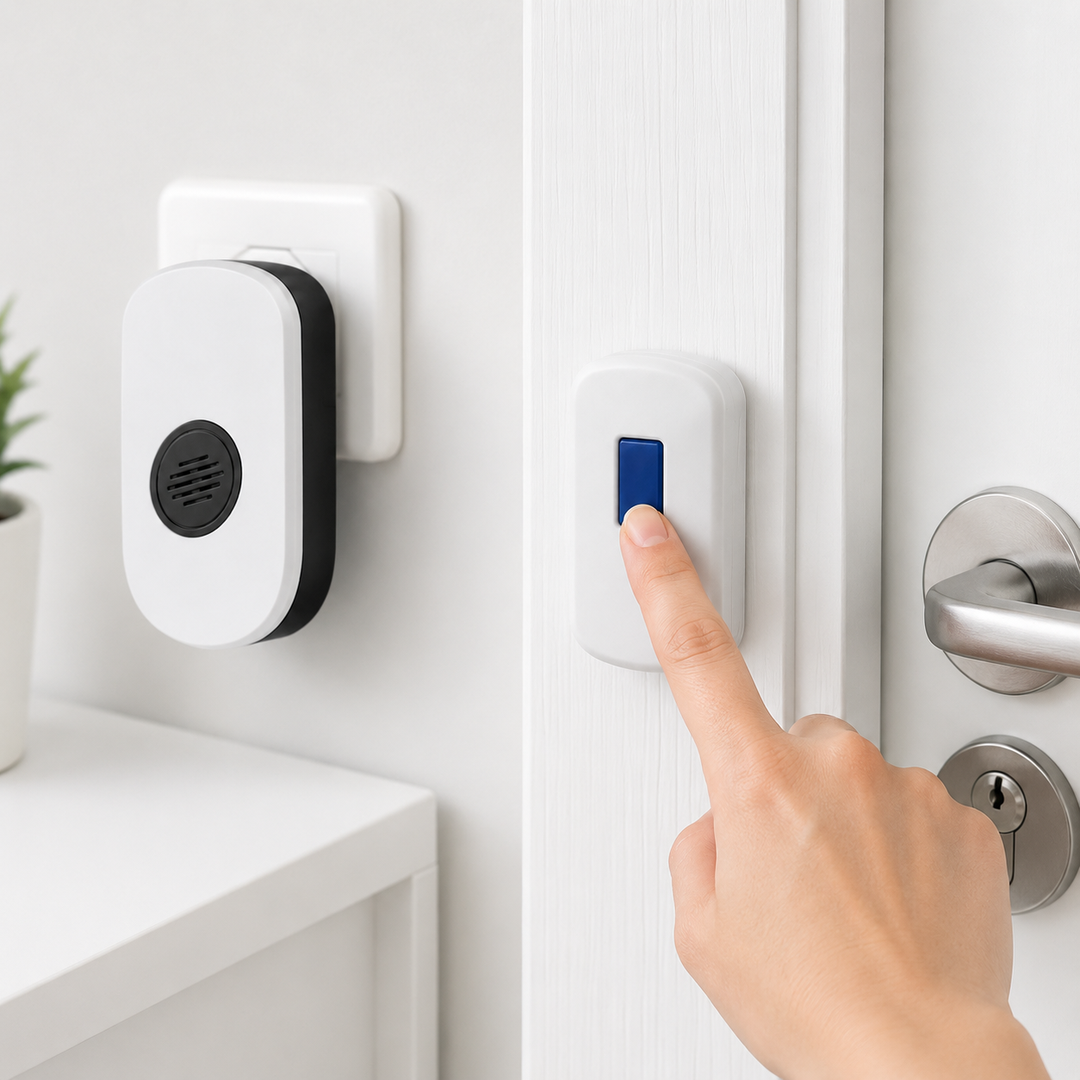 Timbre Inalámbrico Exterior Portátil Puertas Timbre Portero - vista 4 del producto
