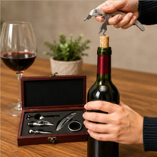 Set de vino en madera rectangular 5 piezas - vista 4 del producto