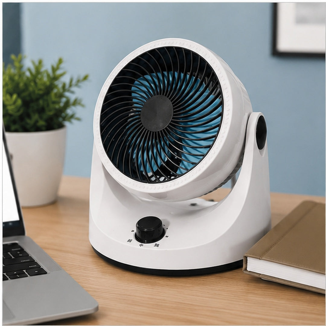 Ventilador de Mesa Cabezal Giratorio Silencioso - vista 4 del producto