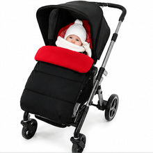Saco térmico impermeable para coche de bebé color negro con rojo - vista 4 del producto