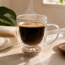 Taza Para Café Té Doble Fondo Diseño Arena del Mar - vista 4 del producto