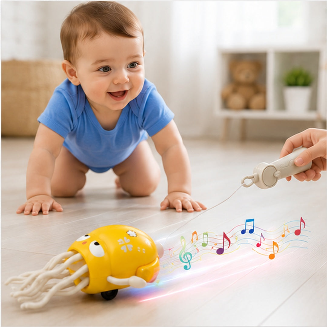 Pulpo Calamar Bailarín Musical Recargable Para Niños - vista 4 del producto