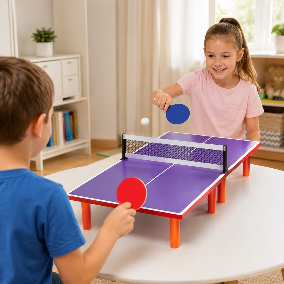 Mini Mesa De Ping Pong Portátil Plegable - vista 4 del producto