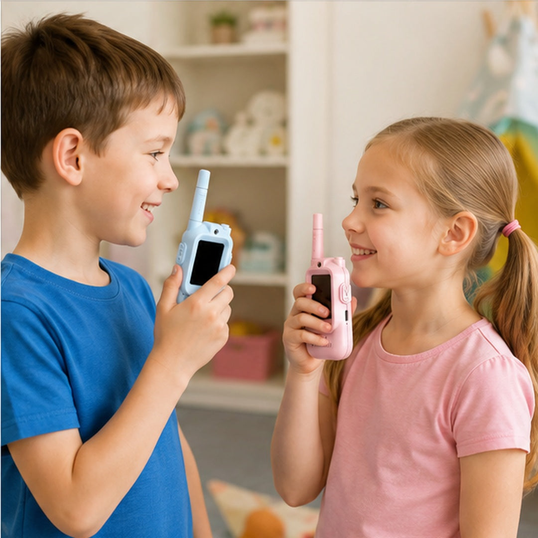 Walkie-talkie Con Video Para Niños 2 Piezas Camara Y Juego - vista 4 del producto