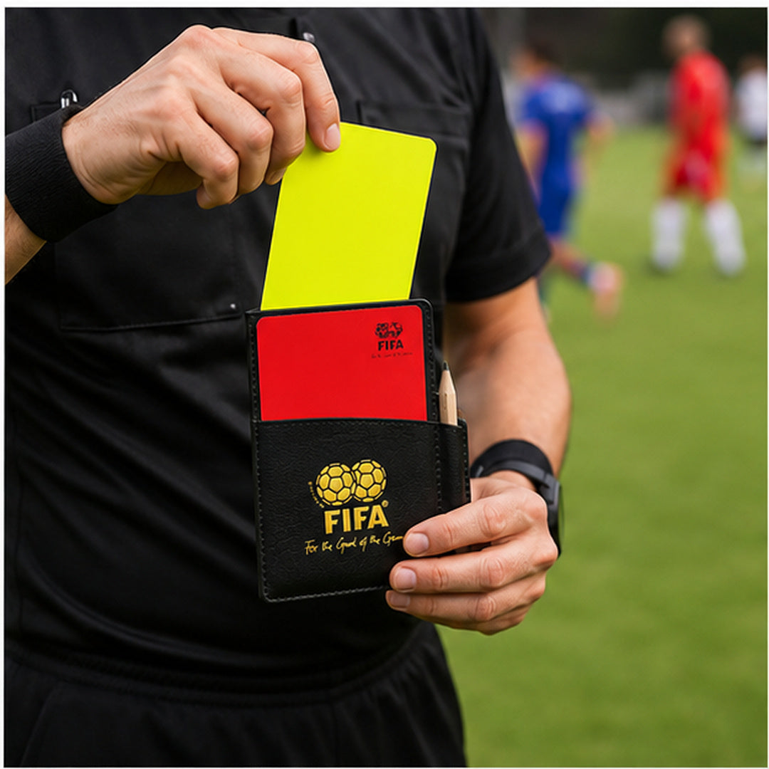 Set De Tarjetas Arbitro Tarjetas Futbol Amarillo Y Rojo - vista 4 del producto