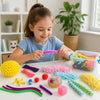 Kit de juguetes sensoriales 19 piezas goma y plástico