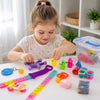 Kit de juguetes sensoriales 19 piezas plástico y goma