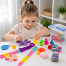Kit de juguetes sensoriales 19 piezas plástico y goma - vista 4 del producto
