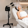 Vaporizador facial de pedestal color Negro