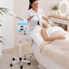 Vaporizador facial de pedestal color Azul