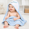 Set De Toalla Con Capucha Bebés Y Toallitas Multiuso Niños
