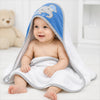 Set De Toalla Con Capucha Bebés Y Toallitas Multiuso Niños