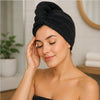 Toalla de microfibra Textile Boutique color Negro