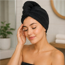 Toalla de microfibra Textile Boutique color Negro - vista 3 del producto