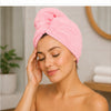 Toalla de microfibra Textile Boutique color Rosado