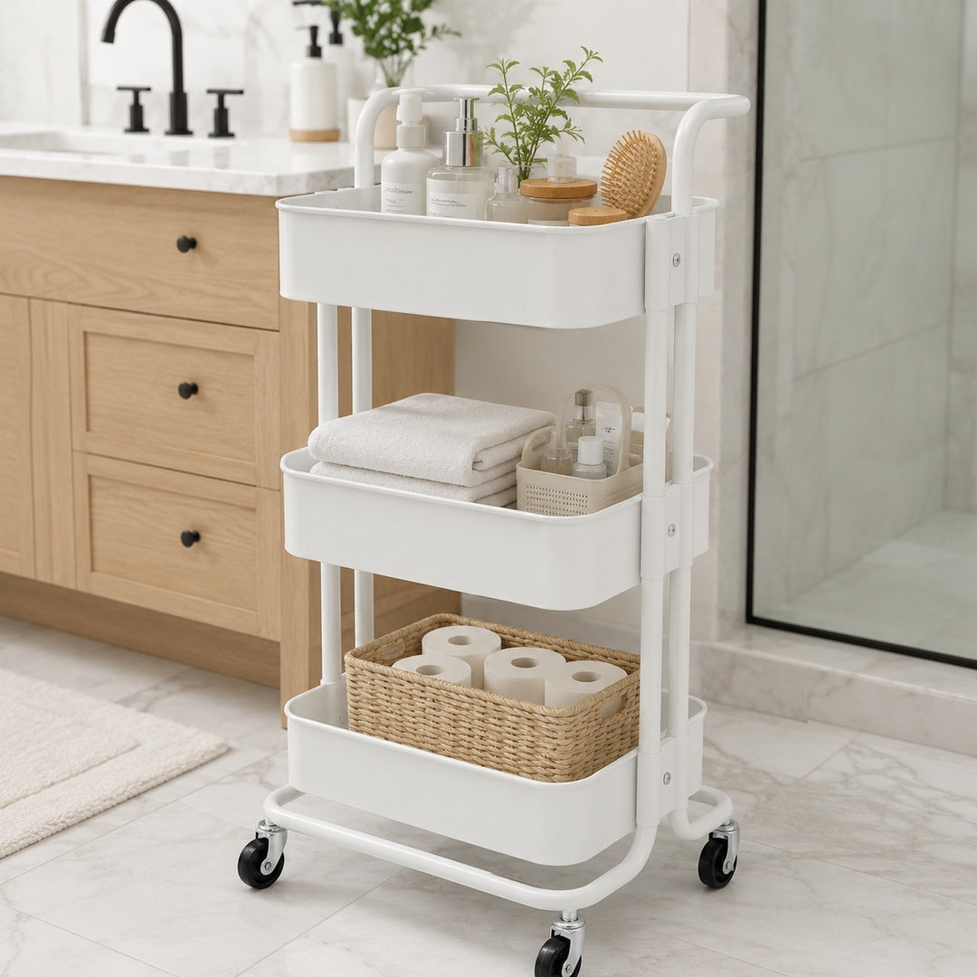 Carrito de peluquería color Blanco - vista 4 del producto