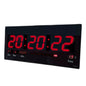 Reloj Digital De Pared Con Pantalla Led Modelo 3615 Estructura Negro