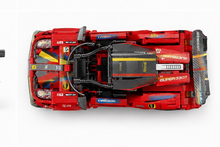 Auto Deportivo Armable A Cuerda Escala 1:18 Bloques 426 Pcs Rojo