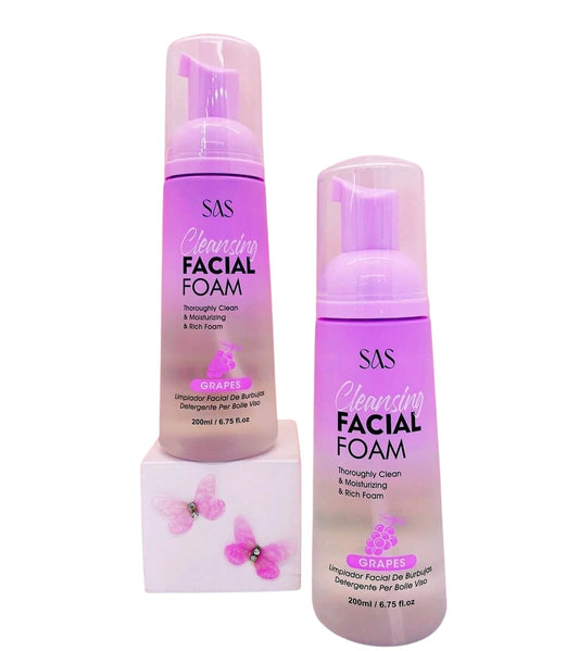 Limpiador Facial De Espuma Burbujas Sas