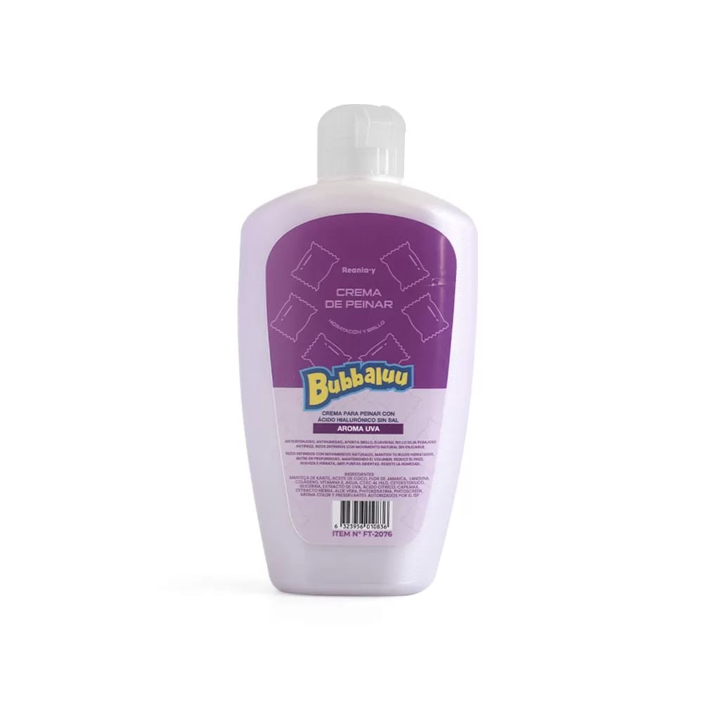 Crema Para Peinar Bubbaluu 250 ml