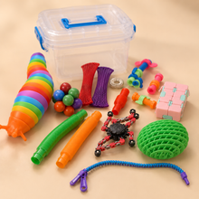 Caja Juguetes Sensoriales Antiestrés Niños 17 Pzas