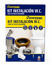 Kit De Instalacion Wc Llave Angular Completo