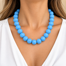 Collar Chicle Sky Candy – Celeste Brillante