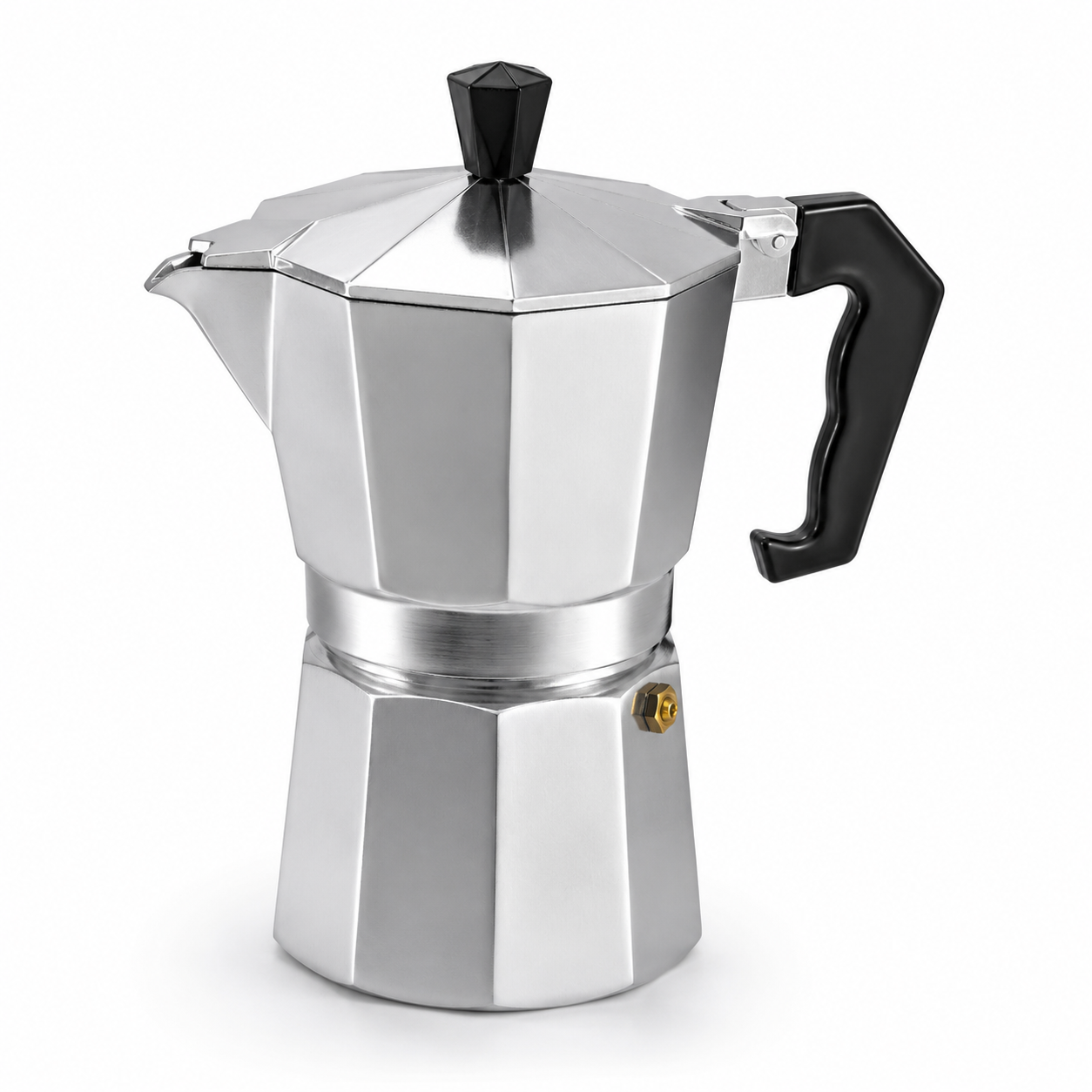 Cafetera Italiana Acero Inoxidable 6 Tazas
